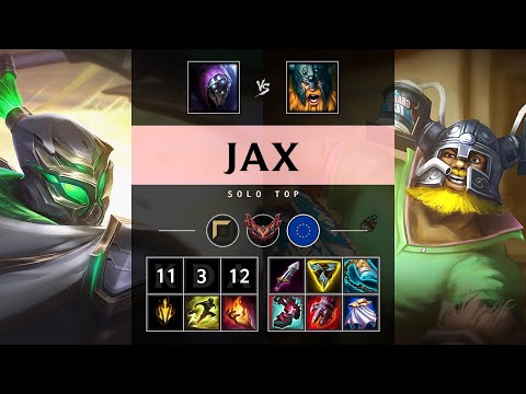 Jax Top vs Olaf - EUW Grandmaster Patch 25.S1.2