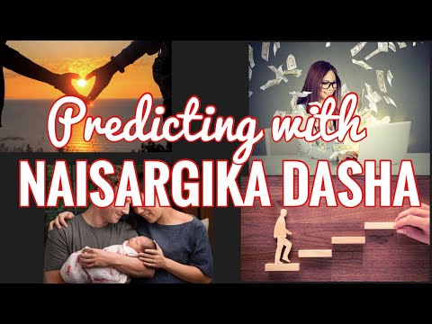 PredictIng with NAISARGIKA DASHA. Blessings of Nature!