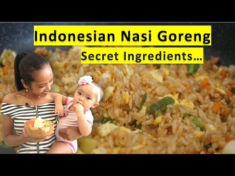 How To Make Nasi Goreng | Indonesian Fried Rice | Indonesian Street Food