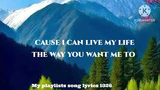 DO I HAVE TO CRY FOR YOU.                               NICK CARTER