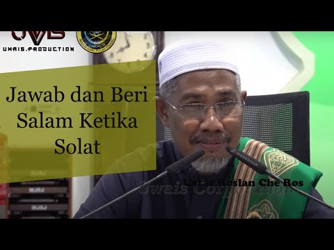 jawab dan beri salam ketika solat
