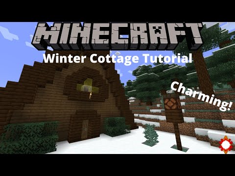 Ultimate Winter Cabin Build Tutorial!
