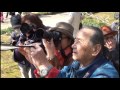 現役“最高齢”！の柿沼隆カメラマン７８歳（池テレ所属）梅まつり写真教室