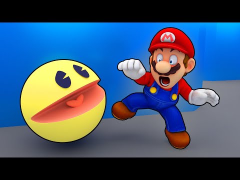 MARIO vs Pac-Man 3D
