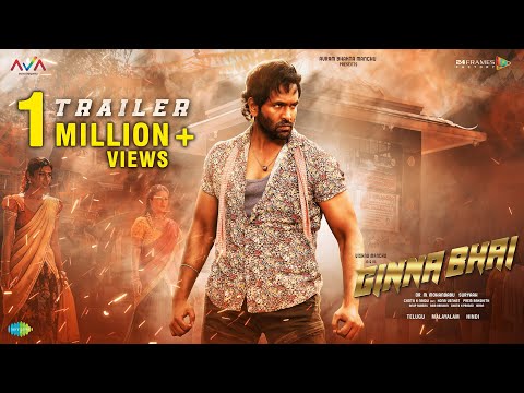 Ginna Bhai Trailer Hindi | Vishnu Manchu | Sunny Leone | Paayal Rajput | AVA Entertainment