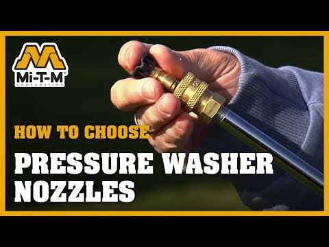Pressure Washer Nozzles: What You Need To Know