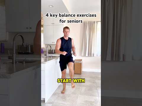 4 wichtige Gleichgewichtsübungen für Senioren #Seniorenfitness