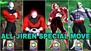 JIREN ALL SPECIAL MOVES!! 🔥 IN DRAGON BALL LEGENDS