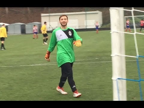 Matěj Jirousek gólmanem na poločas, MFK Trutnov - FK Jaroměř, 24.11.2018
