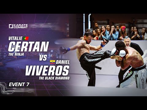 Full Fight: Daniel Viveros vs Vitalie Certan - Karate Combat S03E07