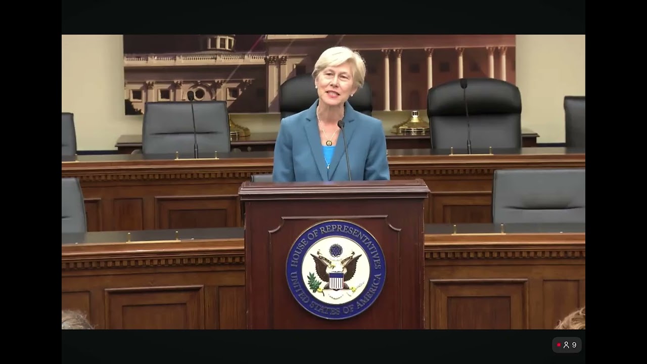 Rep. Deborah Ross Speaks At Congressional Iran Briefing - Working Towards A Democratic Iran