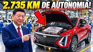 China Lança Nova Bateria de Carro Elétrico e Surpreende a Indústria: 2.736 km e Recarga em 5 Min!