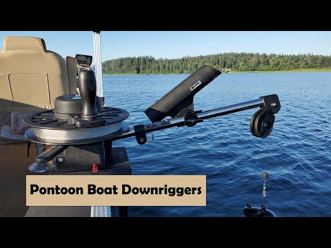 How to Mount a Downrigger on a Pontoon Boat