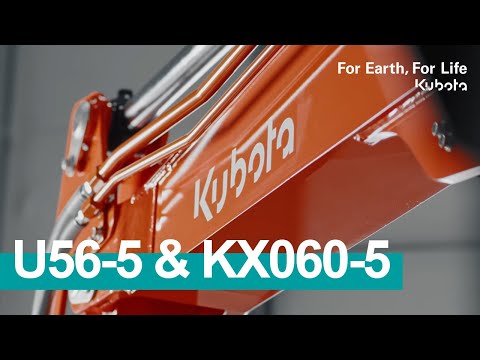 Kubota KX060-5 video