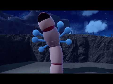 Pokemon Scarlet Violet Funny Titan Orthworm cutscene