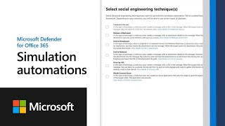 Get started with simulation automations | Microsoft Defender for Offic