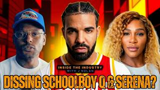 Drake Dissing Schoolboy Q & Serena Williams in “Leaked” Snippet