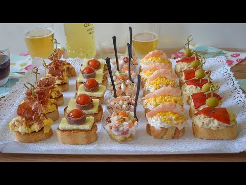 MONTADITOS Y PINCHOS, ¡nos vamos de tapas sin salir de casa!