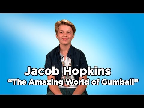The Amazing World of Gumball Gumball Watterson Voice Actor Jacob Hopkins