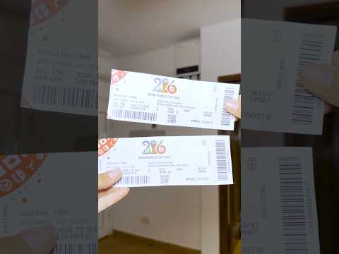 ENTRADAS para la FINAL del MUNDIAL…⚽️📥 #humor #mundial #comedia