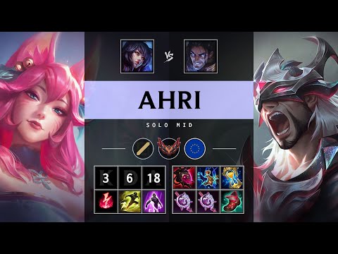 Ahri Mid vs Sylas - EUW Grandmaster Patch 25.21