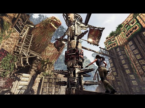 SHADOW OF THE TOMB RAIDER Walkthrough Gameplay Part 10 -  EAGLE TRAIL