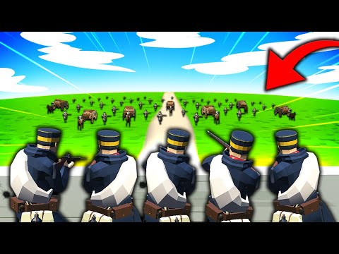 I Must DEFEND THE WALL in this GIANT CASTLE SIEGE - Ravenfield Russo-Japanese War