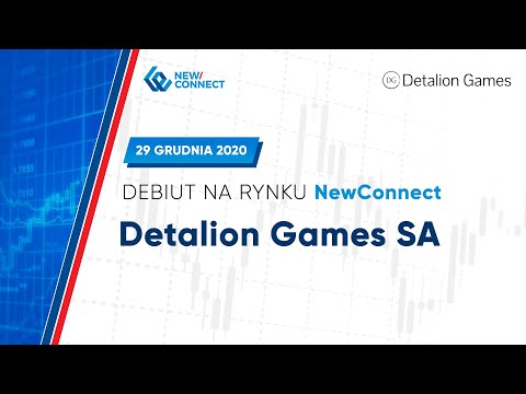 Debiut DETALION GAMES SA na rynku NewConnect - 29 grudnia 2020 r.