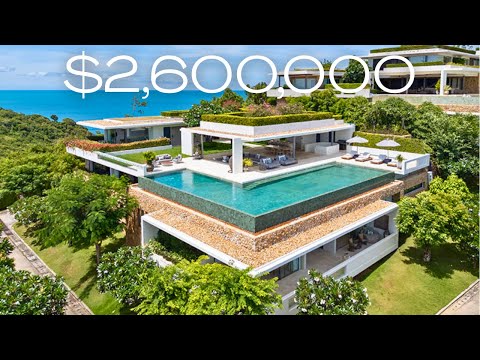 Besichtigung einer 2.600.000 Dollar teuren Villa an einer Klippe mit atemberaubendem Meerblick