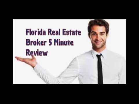 Florida Real Estate Broker 5 Minute Exam Review