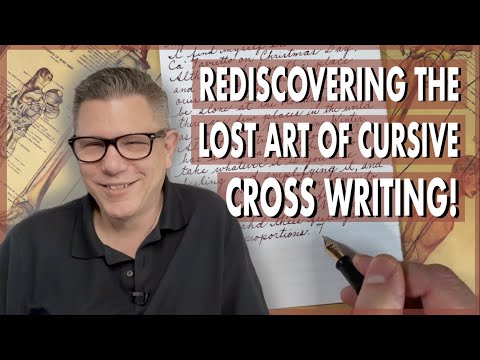 Discover A Lost Cursive Writing Style!