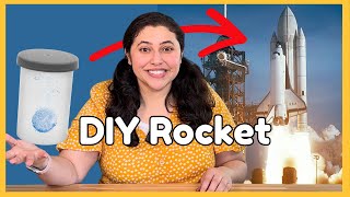 Let's make a ROCKET! | Science experiment for kids | Jocelyn Presents