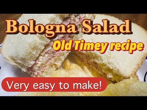 Bologna Salad-Easy Old Time Recipe
