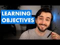 How to Write Learning Objectives with Blooms Taxonomy