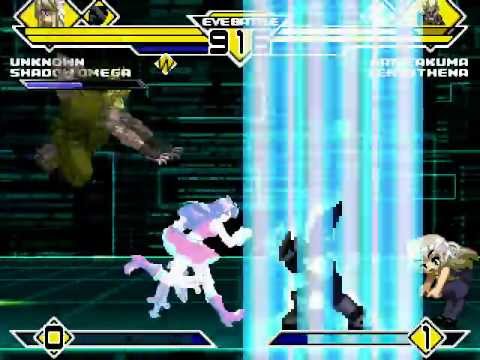 Unknown & Omega Zero vs Rare Akuma & Zero Athena + Extra MUGEN Battle!!!