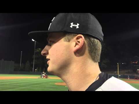 Clarke Schmidt after pitching second career complete game against Georgia