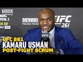 UFC 261: Kamaru Usman Post-Fight Press Conference - MMA Fighting