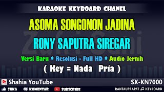 Download lagu ASOMA SONGONON JADINA RONY SPUTRA SIREGAR KARAOKE TAPSEL mp3