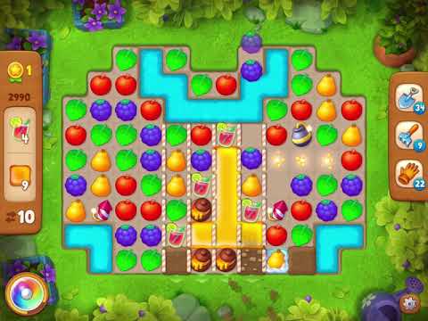 Gardenscapes Level 2990 With No Boosters