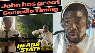 Heads Of State Trailer Reaction | John Cena Has Good Comedic Timing