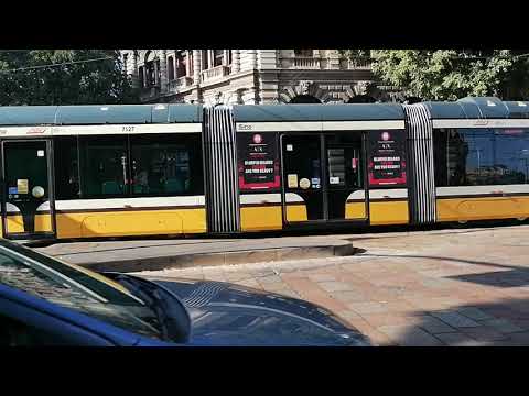 Tram ATM Milano serie 7100 Sirio unita' 7127