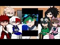 Class 1a React To Deku Gacha Club MHA React Compilation