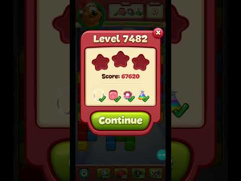 Toon blast level 7482 🙄👍😏