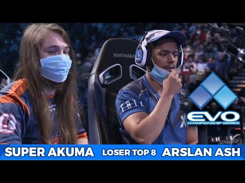 EVO 2022 Tekken 7  FATE  RB Arslan Ash vs CRAZY Super Akouma | Losers Quarterfinal