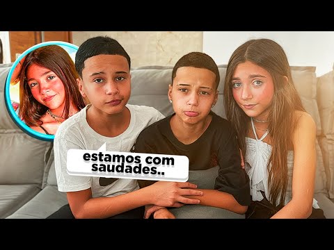 OS GÊMEOS ANTÔNIO E JP ESTÃO COM SAUDADES DA MELHOR AMIGA LARA QUE VIAJOU SEM ELES 😱 •Antônio e JP•