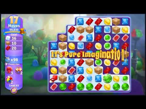 Willy Wonkas Sweet Adventure Level 83 - NO BOOSTERS 🍫 | SKILLGAMING ✔️