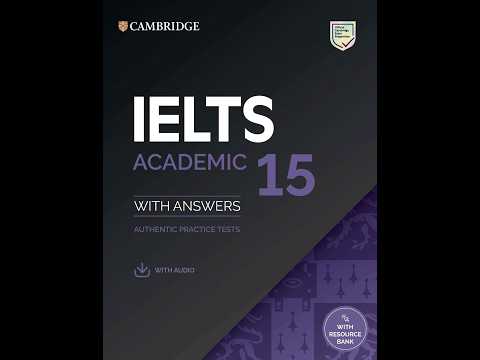 Cambridge 15 - Test 3 - Section 2