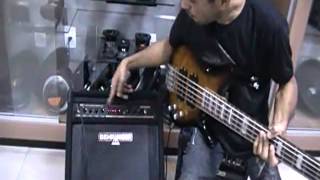 Video thumbnail for gilneyparson  amplificador  bass behringer  bxl3000 by gilneyparson