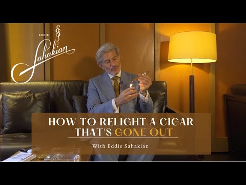 How To Relight A Cigar That’s Gone Out