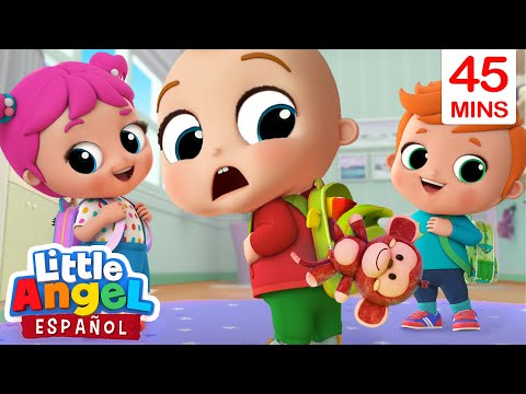 Así nos Preparamos para ir a la Escuela  | Canciones Infantiles de Bebé Juan | Little Angel Español